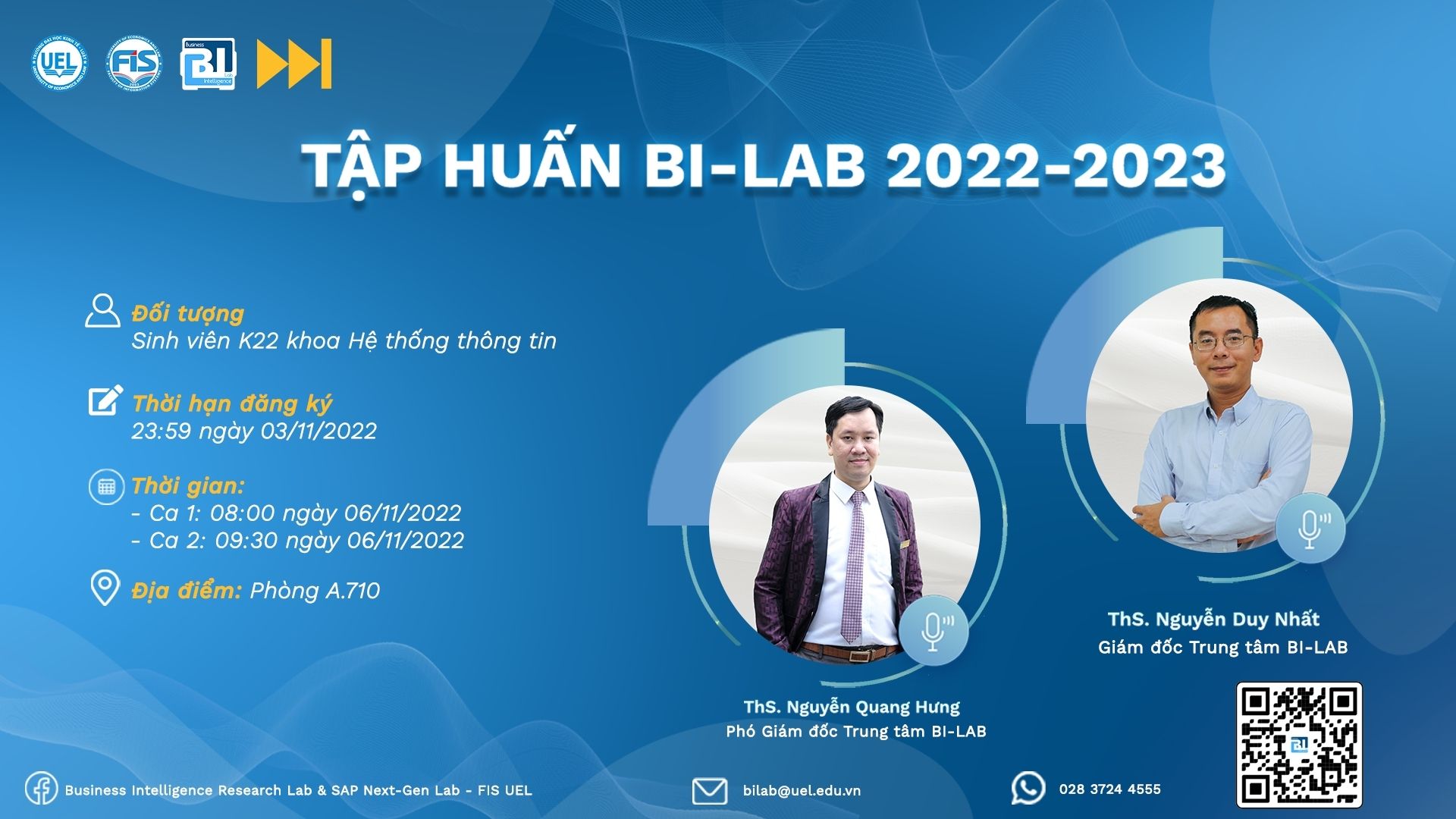 Tập huấn BI-LAB 2022-2023